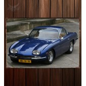 Металлическая табличка Lamborghini 400 GT 2+2